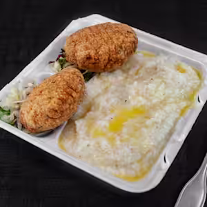 Salmon Croquettes Platter